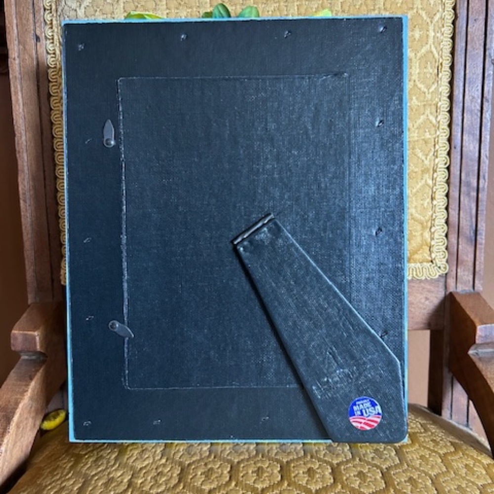 Bella Fiore Hand-painted Picture Frame with Floral & Bow Adornment - Picture 2 of 3